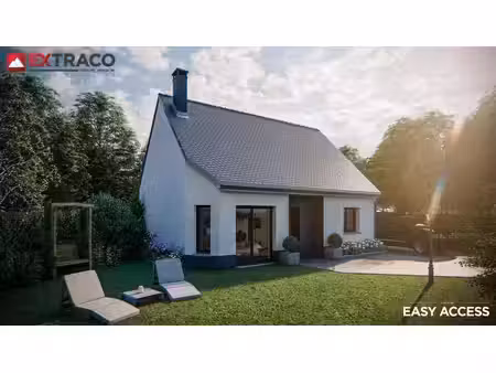 terrain avec maison neuve à vendre