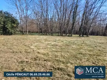 terrain constructible à vendre