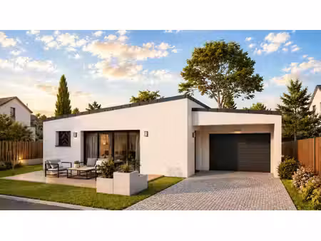 terrain avec maison neuf à vendre
