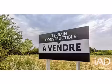 terrain constructible à vendre