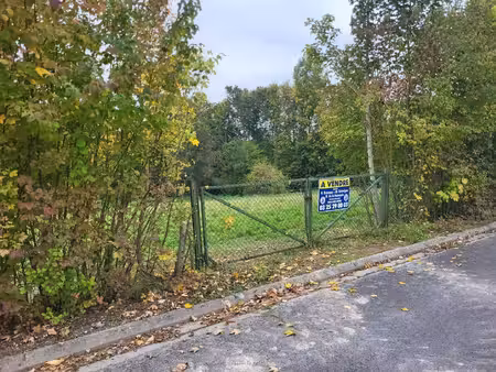 terrain constructible viabilisé à vendre