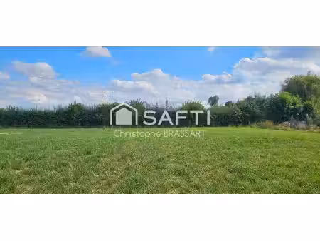 terrain constructible viabilisé à vendre