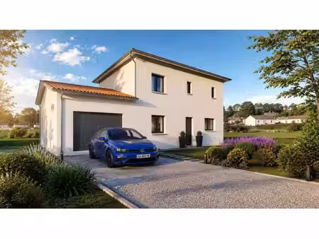 terrain avec maison neuve à vendre