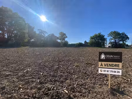 terrain constructible à vendre