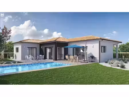terrain avec maison neuve à vendre