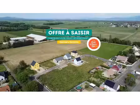 terrain constructible à vendre