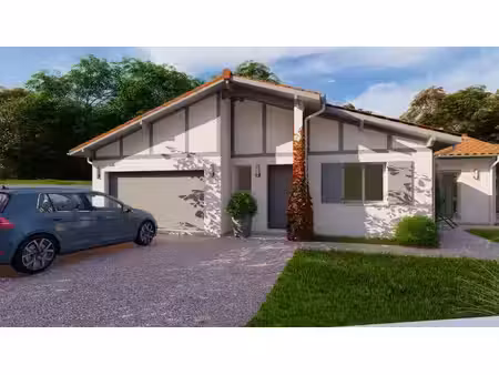 terrain avec maison neuve à vendre