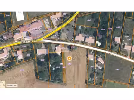 terrain constructible à vendre