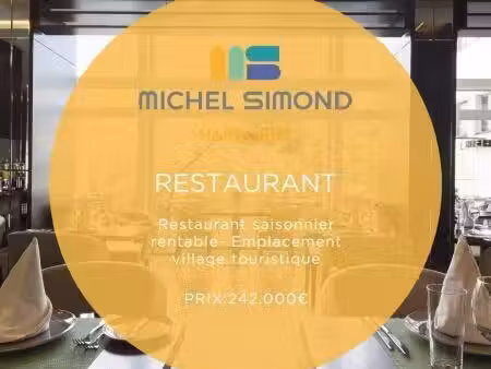 restaurant à vendre