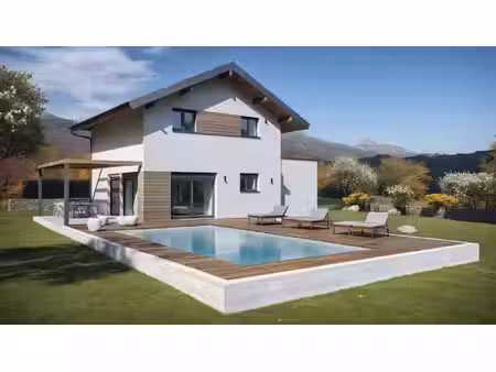 terrain avec maison neuve à vendre
