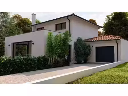 terrain avec maison neuve à vendre