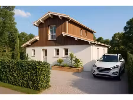 terrain avec maison neuve à vendre
