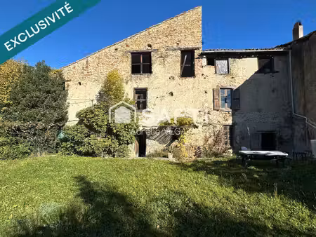 granges avec terrain exposé sud au coeur de léran