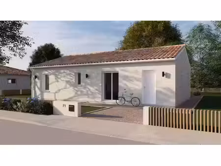 terrain avec maison neuve à vendre