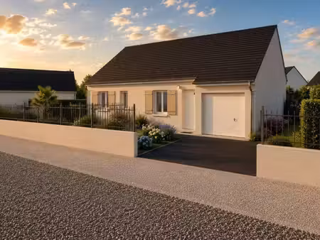 terrain avec maison neuve à vendre