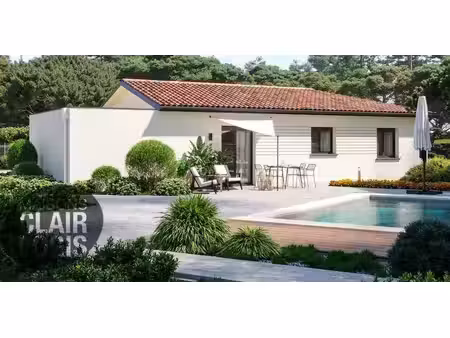 terrain avec maison neuve à vendre