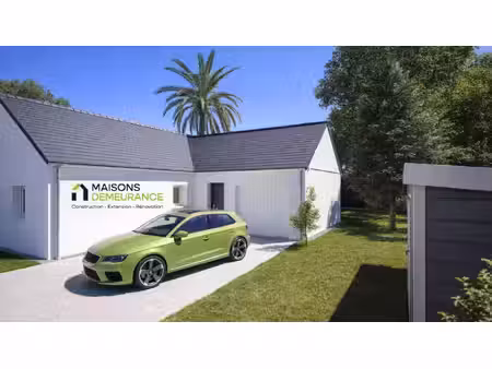 terrain avec maison neuve à vendre