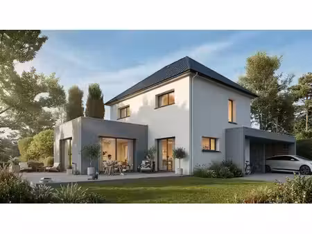 terrain avec maison neuve à vendre