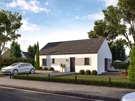 terrain avec maison neuve à vendre