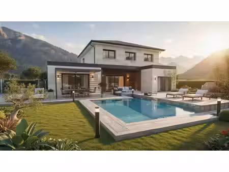 terrain avec maison neuf à vendre