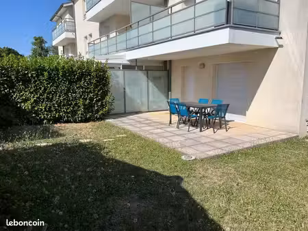 loue t2 meublé climatisé rdj+terrasse - sept 2026