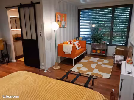 studio meublé premium 25 m² – écully – tout compris