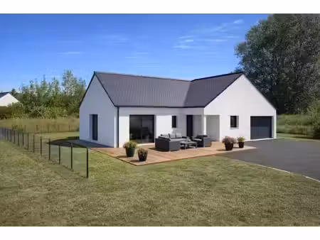 terrain avec maison neuve à vendre