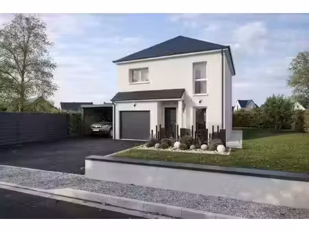 terrain avec maison neuve à vendre