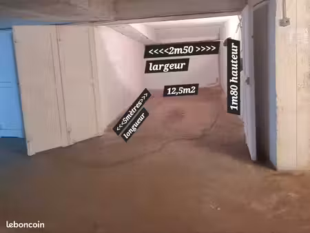 garage ou box fermé libre de suite
