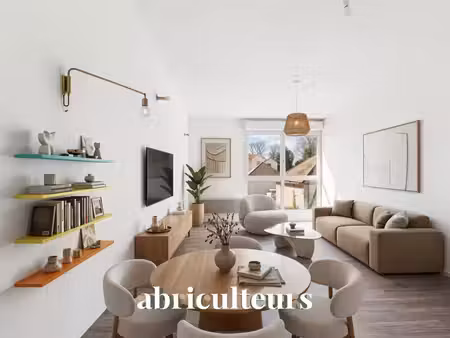 survilliers : t2 de 44 m² lumineux  au 1er étage — calme  vue dégagée & standing