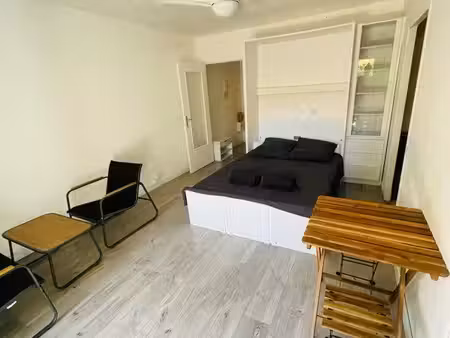 studio meublé 27 m² avec terrasse + parking – vespins / port de saint-laurent-du-var