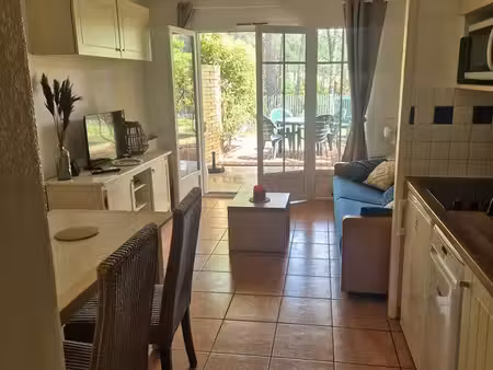 appartement 5 personnes en rez jardin lacanau ocean proche mer avec piscine secteur golf