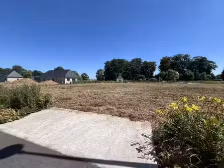vente terrain 592 m² à fauville-en-caux (76640)  60 000 €