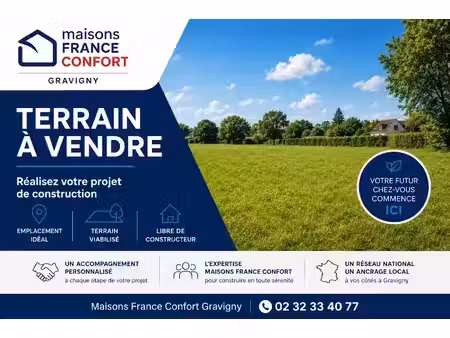 vente terrain 1800 m² à breteuil sur iton (27160)  48 500 €