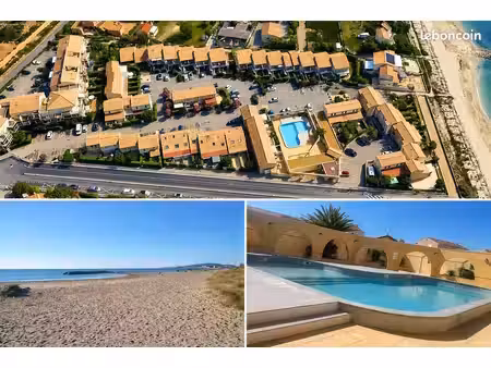 appartement refait à neuf • meublé • garage • bord de mer • piscine