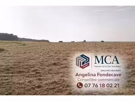 terrain constructible à vendre