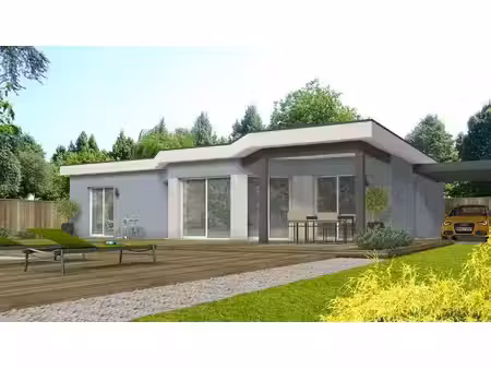 terrain avec maison neuve à vendre