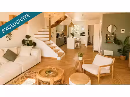 magnifique duplex 100m2 4 chambre 2 salle de bain une place de parking et une au sous sol 