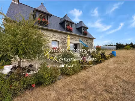 plougonvelin – maison en pierre – 4 chambres – grand terrain – vue mer