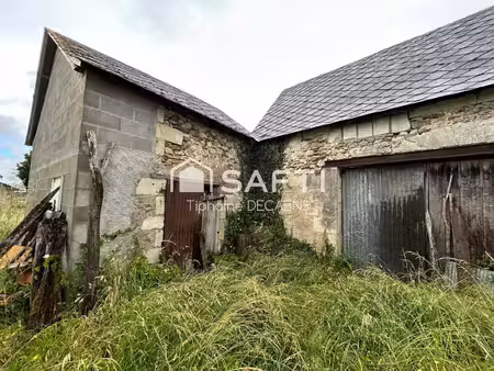 garage  grange  sur terrain constructible