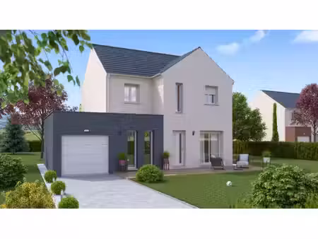 terrain avec maison neuve à vendre