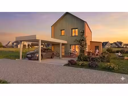 terrain avec maison neuve à vendre