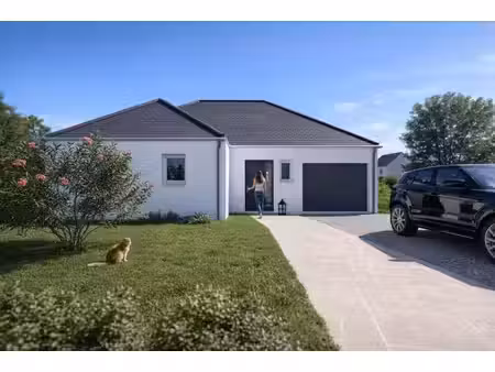 terrain avec maison neuve à vendre