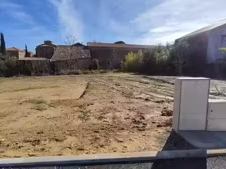 vente terrain 700 m² à thézan-des-corbières (11200)  97 500 €