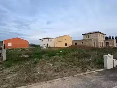 vente terrain à batir 502 m² à puilacher (34230)  110 000 €