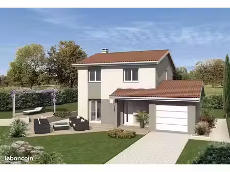 maison 90 m² avec terrain à fareins (01)