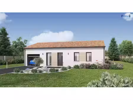 terrain avec maison neuve à vendre