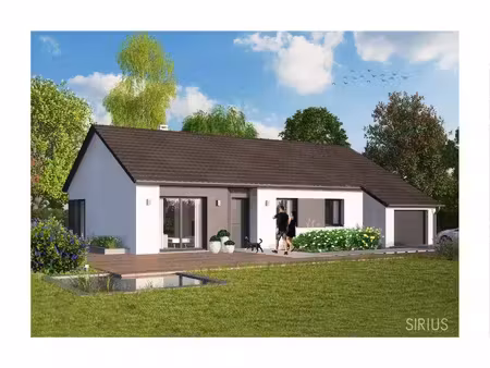 terrain avec maison neuve à vendre