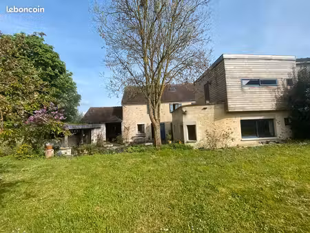 maison de caractère rénovée  212 m²  7 pièces  jardin arboré  charly sur marne