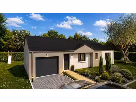 terrain avec maison neuve à vendre